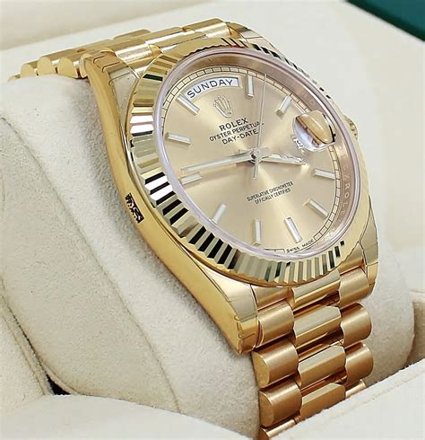 rolex presidential link|Rolex presidential 40mm price.